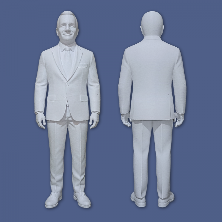 Miniatura 3D Personalizada - Estilo Boneco Masculino